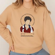 Moletom Gola Careca Estamp Beato Carlo Acutis 013 Devoção Oração Santos Catolicismo Tecido Quente