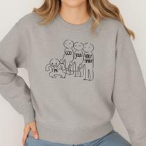 Moletom Gola Careca Estampa Santíssima Trindade E Eu 068 Estampado Engraçado Meme Piada Deus Católic Moletom Gola Careca Estampa Santíssima Trindade E Eu 068 Estampado Engraçado Meme Piada Deus Católic