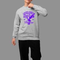 Moletom Gola Careca Religioso Moda De Religioso Confortável Inverno Blusa De Frio Here Com