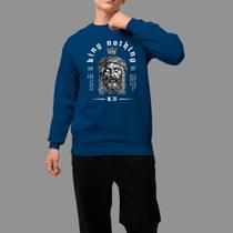 Moletom Gola Careca Streetwear Moda De Rua Tecido Macio Nothing Moletom Gola Careca Streetwear Moda De Rua Tecido Macio Nothing