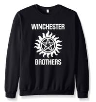 Moletom Gola Redonda Supernatural Wincheste Unissex Moletom Gola Redonda Supernatural Wincheste Unissex
