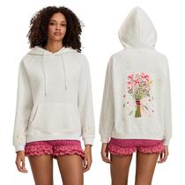 Moletom grande feminino com capuz DSORVICD com estampa gráfica Y2k