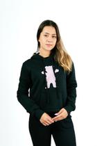 Moletom Grizzly Og Bear Hoodie Cropped