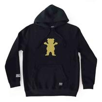 Moletom Grizzly Og Bear Hoodie Preto