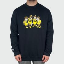 Moletom Grizzly Sidelines Crewneck Black