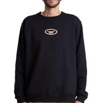 Moletom Hang Loose Careca Retro WT26 Masculino Preto Moletom Hang Loose Careca Retro WT26 Masculino Preto