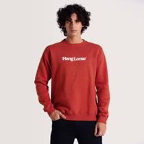 Moletom Hang Loose Typo Laranja Moletom Hang Loose Typo Laranja