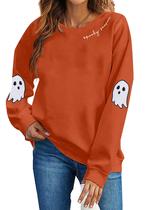 Moletom HEBBE Spooky Season Halloween Ghost feminino