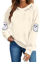 Moletom HEBBE Spooky Season Halloween Ghost feminino