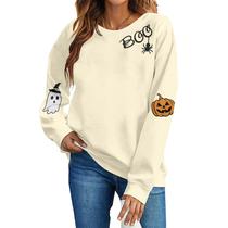 Moletom HEBBE Spooky Season Halloween Ghost feminino