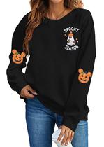 Moletom HEBBE Spooky Season Halloween Ghost Graphic