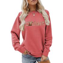 Moletom Highland Cow, presente de Natal para mulheres, GG