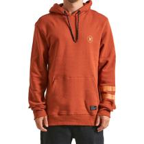 Moletom Hurley Canguru Block Party WT24 Masculino Vermelho