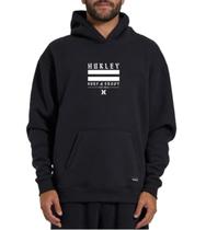 Moletom Hurley Canguru Box Agacê Masculino - Preto Moletom Hurley Canguru Box Agacê Masculino - Preto