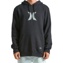 Moletom Hurley Canguru Icon WT24 Masculino Preto Moletom Hurley Canguru Icon WT24 Masculino Preto