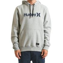 Moletom Hurley Canguru One&Only WT24 Masculino Mescla Cinza
