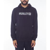 Moletom Hurley Canguru Square WT24 Masculino Preto