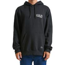 Moletom Hurley Canguru Woodstock WT24 Masculino Preto