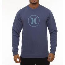 Moletom Hurley Careca Circle Stone WT23 Masculino Marinho Moletom Hurley Careca Circle Stone WT23 Masculino Marinho