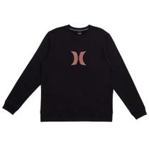 Moletom Hurley Careca Icon WT25 Masculino Preto Moletom Hurley Careca Icon WT25 Masculino Preto