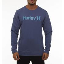 Moletom Hurley Careca One&Only WT23 Masculino Azul Marinho