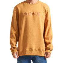 Moletom Hurley Careca One&Only WT24 Masculino Mostarda