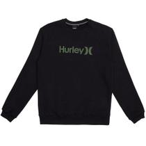 Moletom Hurley Careca One&Only WT25 Masculino Preto