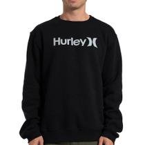 Moletom Hurley Careca One&Only WT26 Masculino Preto