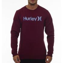 Moletom Hurley Careca Ony&Only WT23 Masculino Vinho Moletom Hurley Careca Ony&Only WT23 Masculino Vinho