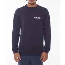 Moletom Hurley Careca Square WT24 Masculino Preto