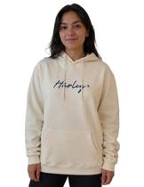 Moletom Hurley Line Feminino - Off White