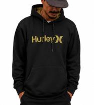 Moletom Hurley One &amp Only Masculino - Preto