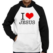 Moletom I Love Jesus - Foca na Moda