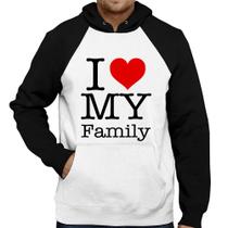 Moletom I Love My Family - Foca na Moda