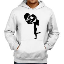 Moletom I love NY Girl - Foca na Moda Moletom I love NY Girl - Foca na Moda