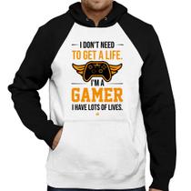 Moletom I'm a gamer, I have lots of lives - Foca na Moda