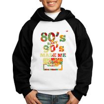 Moletom Infantil 80's Baby 90's made me - Foca na Moda