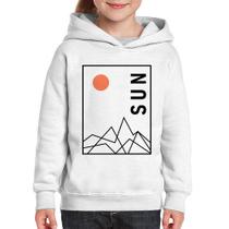 Moletom Infantil Abstract Sun - Foca na Moda