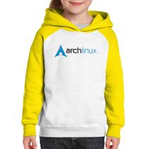 Moletom Infantil Arch Linux Logo - Foca na Moda