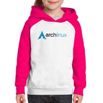 Moletom Infantil Arch Linux Logo - Foca na Moda