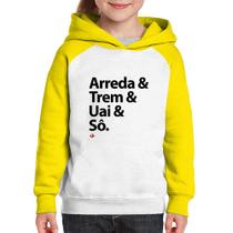 Moletom Infantil Arreda & Trem & Uai & Sô - Foca na Moda