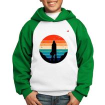 Moletom Infantil Astronomia Vintage Sunset - Foca na Moda