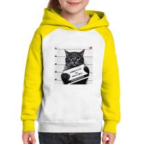 Moletom Infantil Atirei o pau na Dona Chica - Foca na Moda