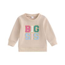 Moletom infantil Ayalinggo Matching Clothes, macacão Sis/Bro