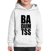 Moletom Infantil BA DUM TSS - Foca na Moda