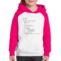 Moletom Infantil Baby Python Code - Foca na Moda