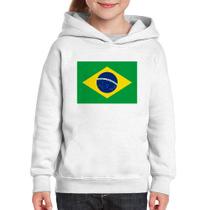 Moletom Infantil Bandeira Brasil - Foca na Moda