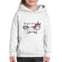 Moletom Infantil Be You Tiful - Foca na Moda