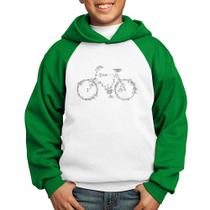 Moletom Infantil Bicicletas e Símbolos - Foca na Moda