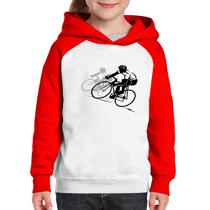 Moletom Infantil Bike Corrida - Foca na Moda